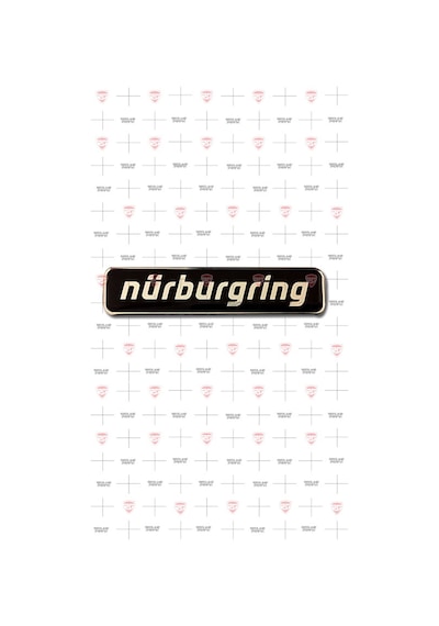 Nurburgring Gümüş 3D Sticker