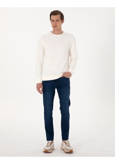 Pierre Cardin Erkek Ekru Sweatshirt 50314978-vr019 Ekru