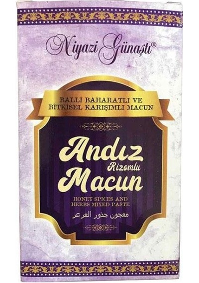 Niyazi Günaştı Ballı Baharatlı Andız Rizomlu Macun 400 G