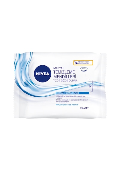 2 Adet Nivea Visage Makyaj Temizleme Mendili Normal Ve Karma Cilt