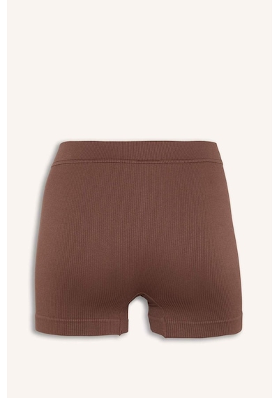 Defacto Fitilli Elastik Bel Kahverengi Seamless Boxer I0628ax26hsbn341 Kahve-bn341