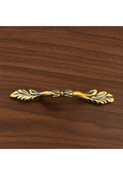 Palmiye Kulp Antik 64mm Sarı