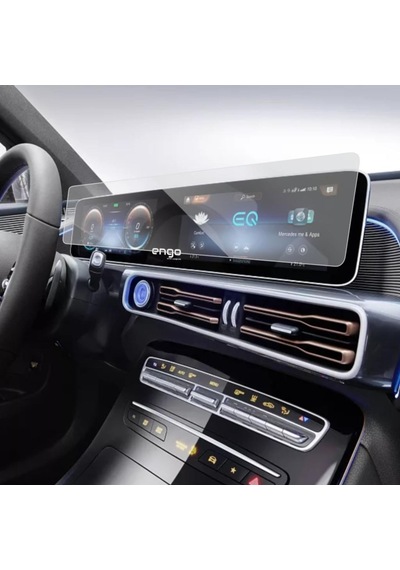 Engo Mercedes Eqv 12.3 İnç Mat Ekran Koruyucu Multimedya Gösterge Sadece Ekran Koruyucu