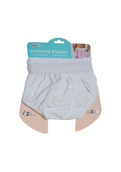 Babyjem Alıştırma Külodu 3 Yaş Beyaz