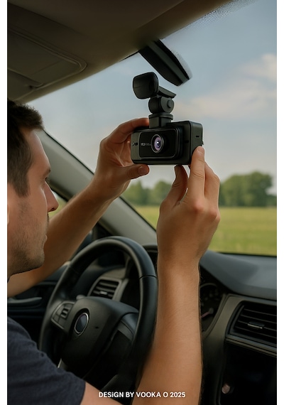 Araç İçi Wifi Dvr Kamera Full Hd 1080p Dashcam Gece Görüşlü G-sensörlü Park Modu Mobil