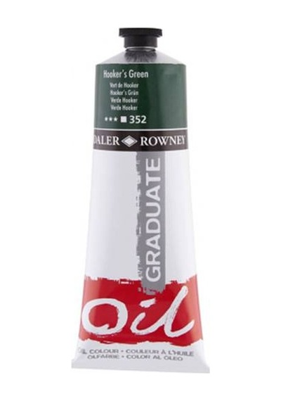 Daler Rowney Graduate Yağlı Boya 200 ML 352 Hookers Green