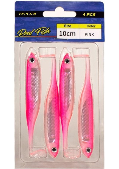 Ryuji Real Fish 8cm Lrf Silikon Yem 5ad