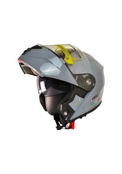 Mts 966 V2 Çene Açılır Kask Nardo Gri