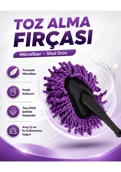 Toz Alma Fırçası Mikrofiber
