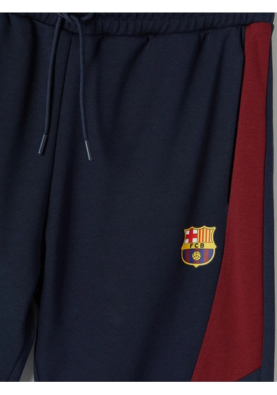 Lc Waikiki Lacivert Regular Fit Barcelona Nakışlı Erkek Eşofman Altı