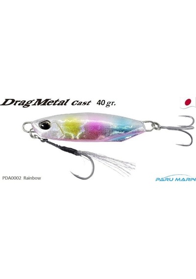 Duo Drag Metal Cast Jig 40Gr. Pda0002 / Rainbow