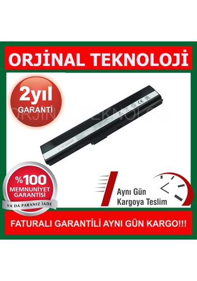 Asus Uyumlu K52Jt Sx299V Batarya Pil A++