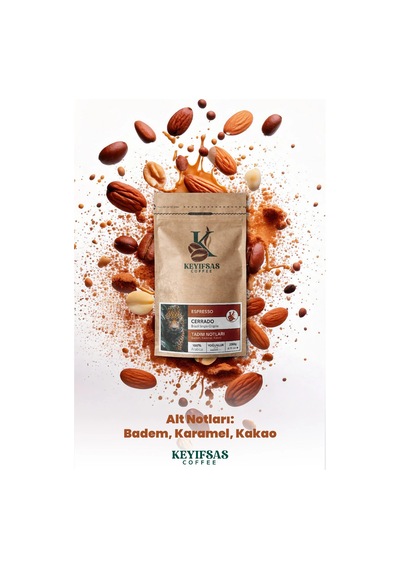 Keyifsas Coffee Brezilya Espresso Cerrado Kahvesi 250 G