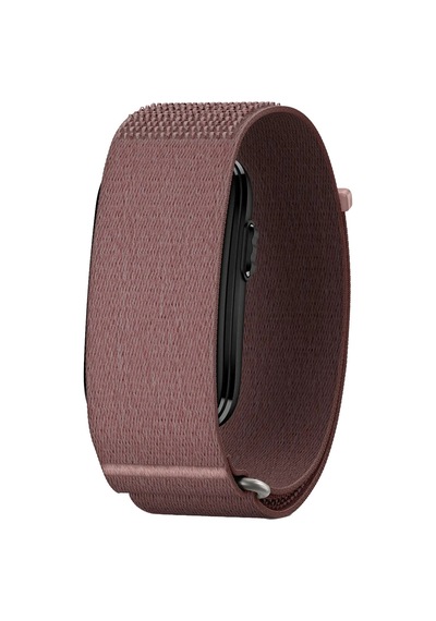 Caseonn Garmin Cırqa Akıllı Bileklik Kordon Elite Kumaş Kayış Mauve