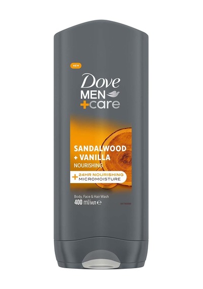 Dove Men Care Sandalwood Vanilla Duş Jeli 400 Mililitre 285 ML