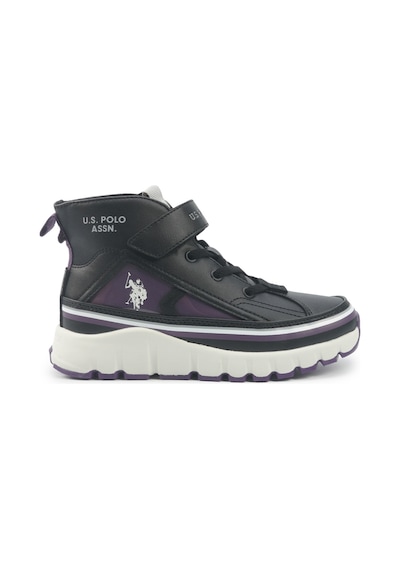 U.s. Polo Assn. Keltes Jr 5pr Siyah Kız Çocuk High Sneaker 000000000102027888 Siyah-mor U.s. Polo Assn. Keltes Jr 5pr Siyah Kız Çocuk High Sneaker 000000000102027888 Siyah-mor