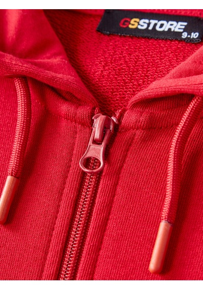 Gsstore Galatasaray Çocuk Zip Hoodie C252078 Kırmızı