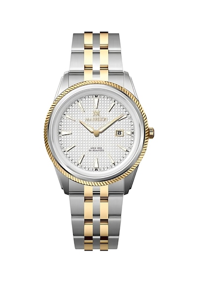 Warren Marrison Mr25003-a Quartz Erkek Kol Saati Gümüş - Altın