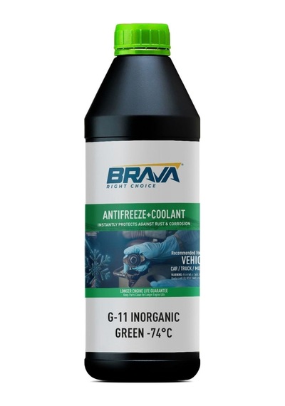 İnorganik 1 Lt G-11 Yeşil Antifriz -74 C Yeşil
