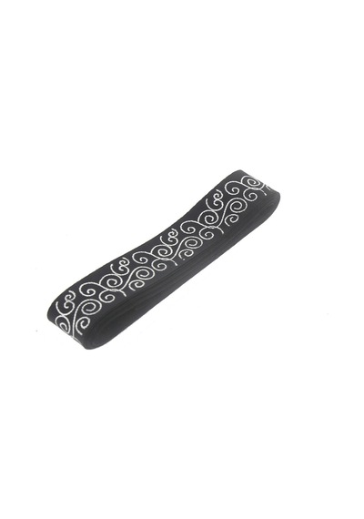 Mutluadim 2,5Cm X 5Metre Grogren Kurdela Simli Kabartma Baskılı
