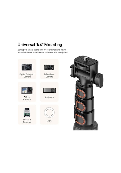 Ulanzi Tb64 160cm Çok Fonksiyonlu Tripod T115gbb1