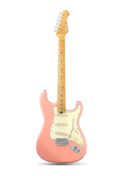 Donner Dst-600 Elektro Gitar Shell Pink