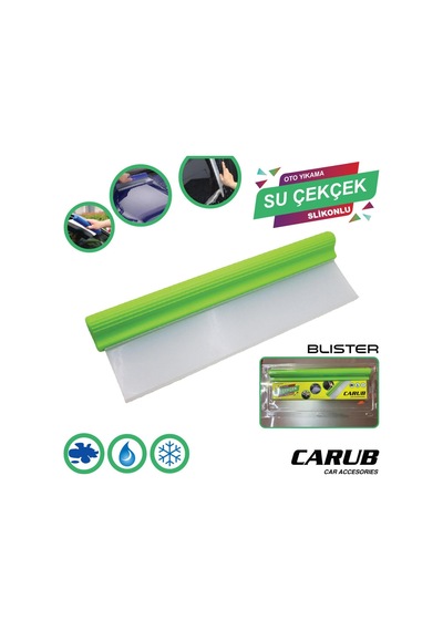 Carub Oto Yıkama Su Çekçek Silikonlu 30x10cm