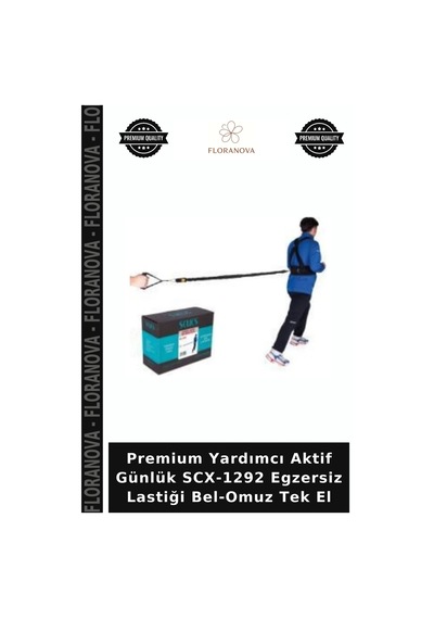 Premium Yardımcı Aktif Günlük Scx-1292 Egzersiz Lastiği Bel-omuz Tek El Çok Renkli