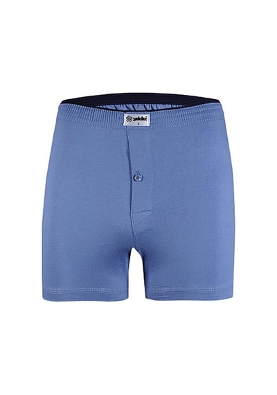 6 Adet Yıldız Erkek Taşma Lastik Düz Renk Penye Boxer Short 43