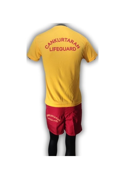 Lifeguard Cankurtaran Hızlı Kuruyan Dry Tişört Sarı