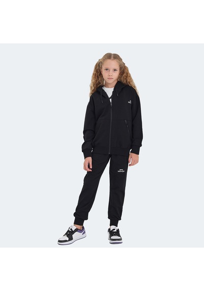 Slazenger LOCAL IN Unisex Çocuk Eşofman Takımı Siyah