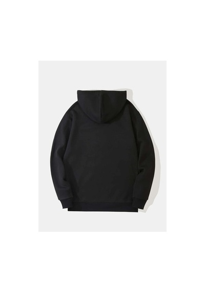 Altamira Unisex New Moment Baskılı Oversize Kapşonlu Sweatshirt 001