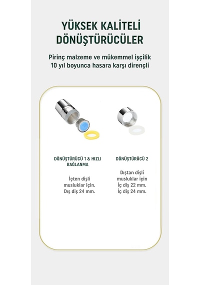 Ghdent GH15 4 Başlıklı Askılıklı Premium 3 Standart + 1 Tek Gözlü