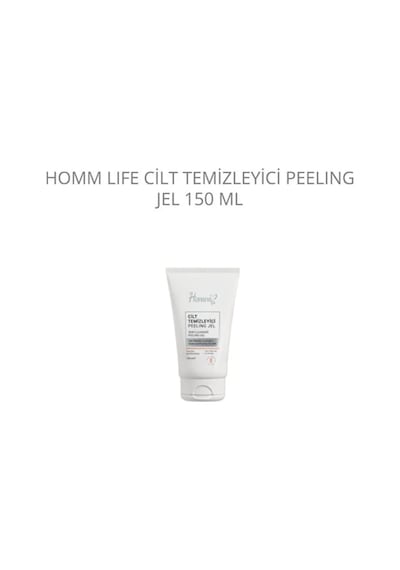 Homm Lıfe Cilt Temizleyici Peelıng Jel 150 Ml
