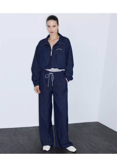 İpekyol Denim Görünümlü Lacivert Kadın Pantolon Iw6260003161