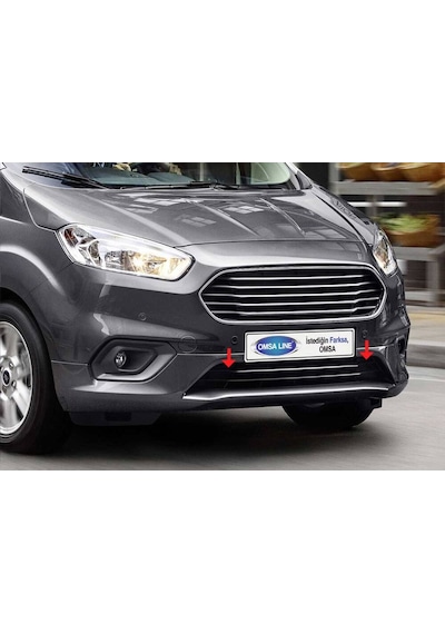 Ford Courier Krom Ön Tampon Çıtası 2 Parça 2018 ve Sonrası