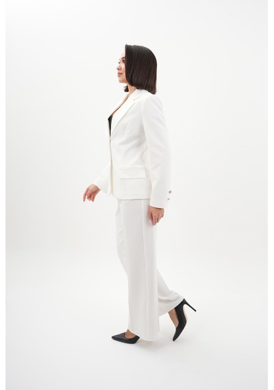 Velnara Moda Kırık Beyaz Modern Klasik Kadın Takım Elbise - Düğme Detaylı Ceket & Boru Paça Pantolon Kırık Beyaz - 942442082 Kırık Beyaz Velnara Moda Kırık Beyaz Modern Klasik Kadın Takım Elbise - Düğme Detaylı Ceket & Boru Paça Pantolon Kırık Beyaz - 942442082 Kırık Beyaz