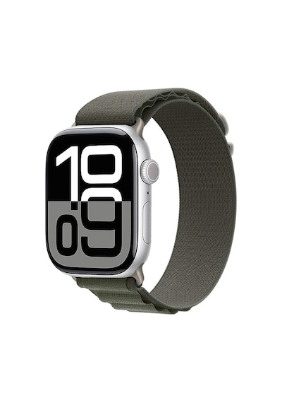 Mobilteam Watch 10 46mm Uyumlu Krd-74 Hasır Kordon-yeşil