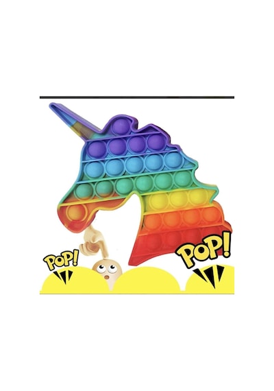 Pop It Push Buble Fidget Unicorn Popit Zihinsel Ve Duyusal Stres Oyuncağı