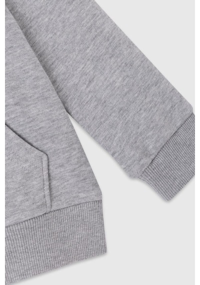 United Colors Of Benetton Erkek Çocuk Bnt-b23351sweatshirt Gri Melanj-2130 Gri