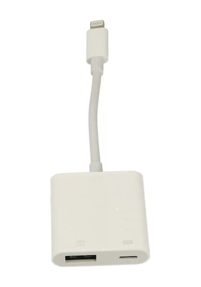 Newface Apr22 Apple iPhone  Uyumlu  Otg 2in1 - Beyaz Belirtilmemiş