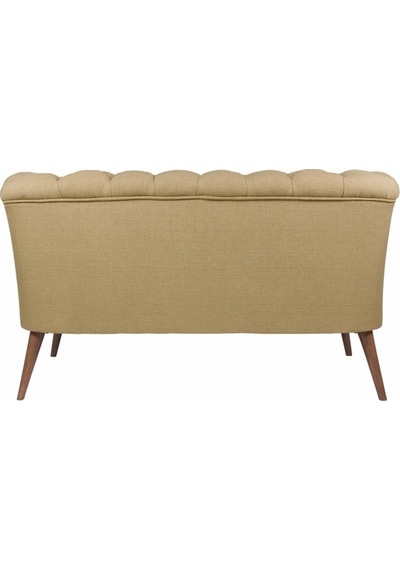 West Monreo Loveseat İkili Koltuk Sütlü Kahve