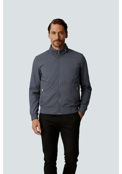 İgs Mavi Modern Erkek Bomber Mont-26031
