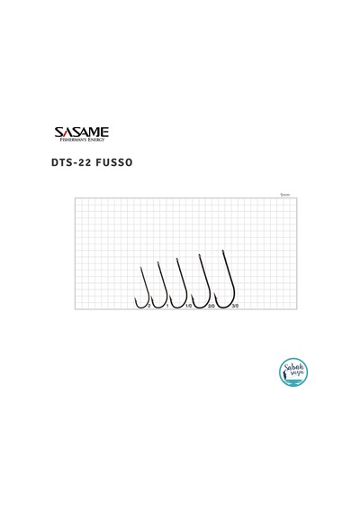Sasame Fusso Dts22 Tc Coat Tırnaklı Halkalı Iğne  1 (6Ad)