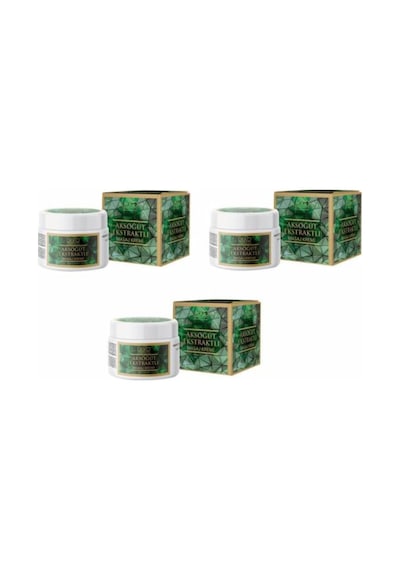 Ukko Cosmetics Aksöğüt Ekstraktlı Masaj Kremi 3 x 100 ML