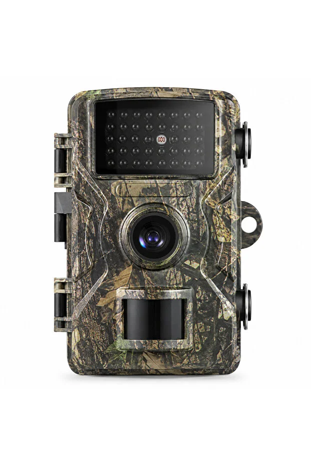 Nvg 1080p Full Hd Yaban Hayatı Kamerası Ip66 Su Geçirmez Fotokapan 16mp Gece Görüşlü Hareket Sensörlü Av Kamera 2.0" Lcd 0.8 Sn Tetikleme 32gb Tf Kart Destekli Sarı