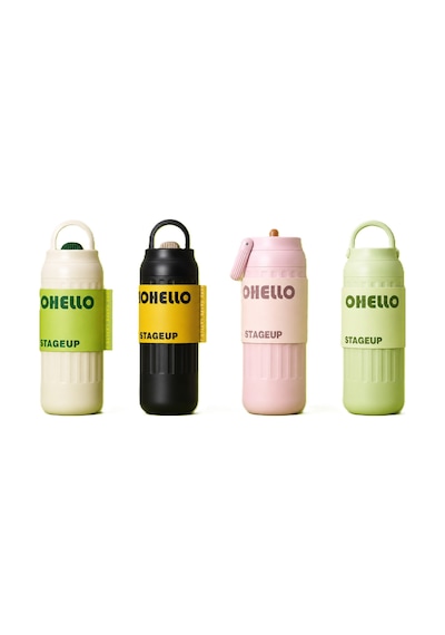 Shotay Fashıon Çelik Termos Matara Siyah 460 Ml.