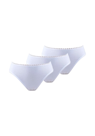 Blackspade Kız Çocuk Külot 3lü Paket 1294 - Beyaz