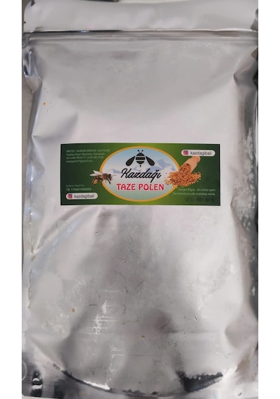 Kazdağı Taze Arı Poleni 1kg Soğuk Zincir Teslimat