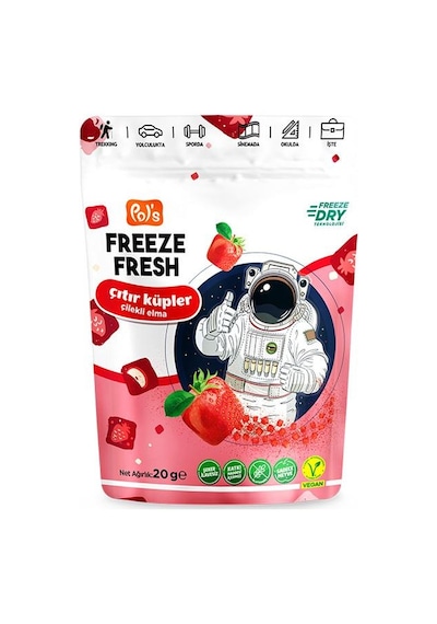 Pol's Freeze Fresh Dondurularak Kurutulmuş Çıtır Küpler 20 Gr 20 G